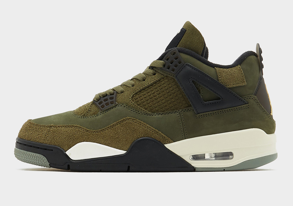 Air Jordan 4 SE Craft 'Medium Olive' Ra Mắt Trong Tháng 12 - 2