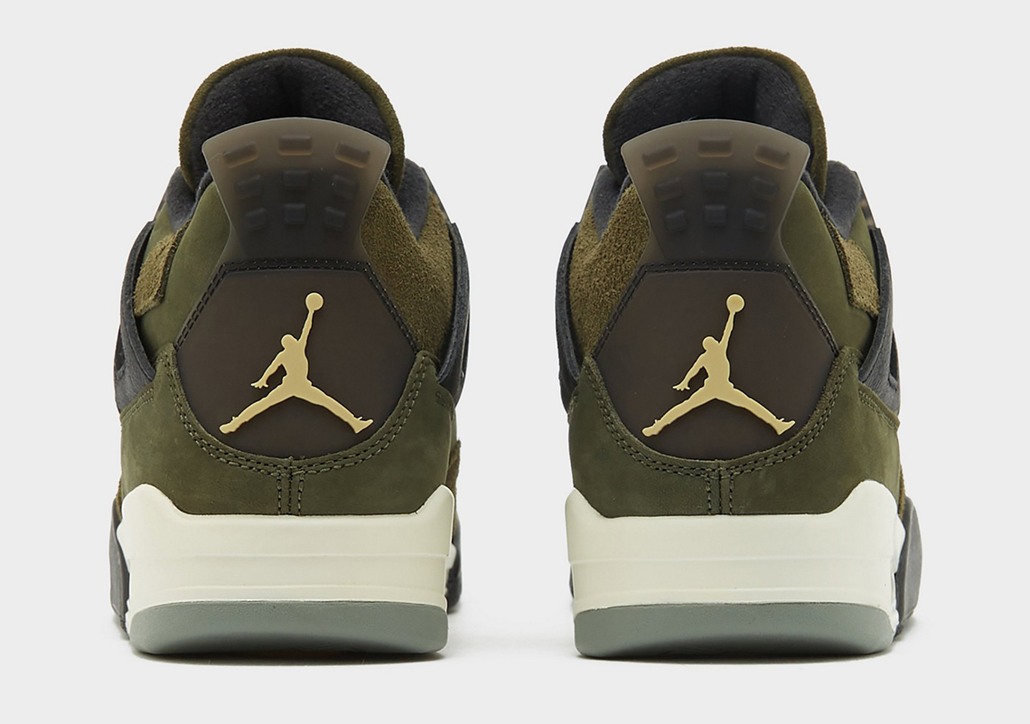 Air Jordan 4 SE Craft 'Medium Olive' Ra Mắt Trong Tháng 12 - 4