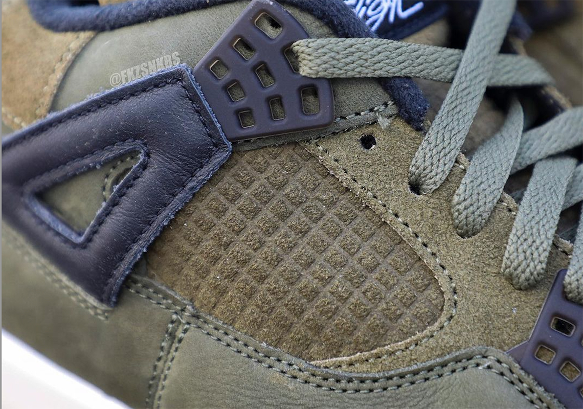Air Jordan 4 SE Craft 'Olive': Mẫu giày mới với phối màu độc đáo - 7