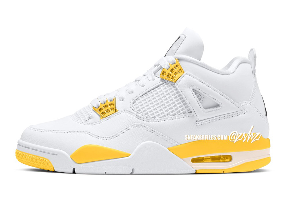 Air Jordan 4 Vivid Sulfur - Phát hành dịp kỷ niệm 35 năm thiết kế Tinker Hatfield! Chờ đón phiên bản mới mẻ năm 2024! - 1