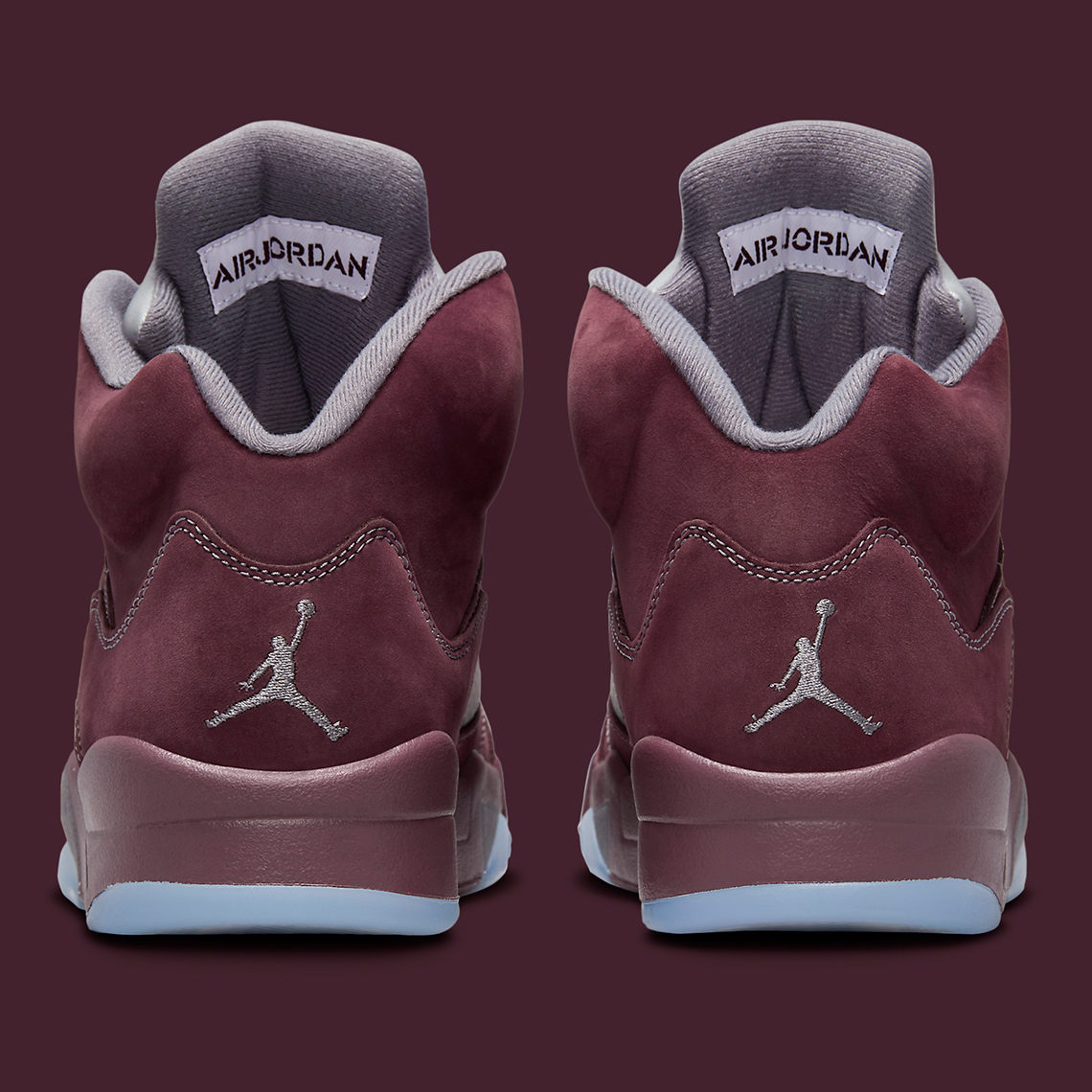 Air Jordan 5 Burgundy tái xuất đầy ấn tượng - Thỏa mãn đam mê retro với sắc màu Deep Burgundy! - 5