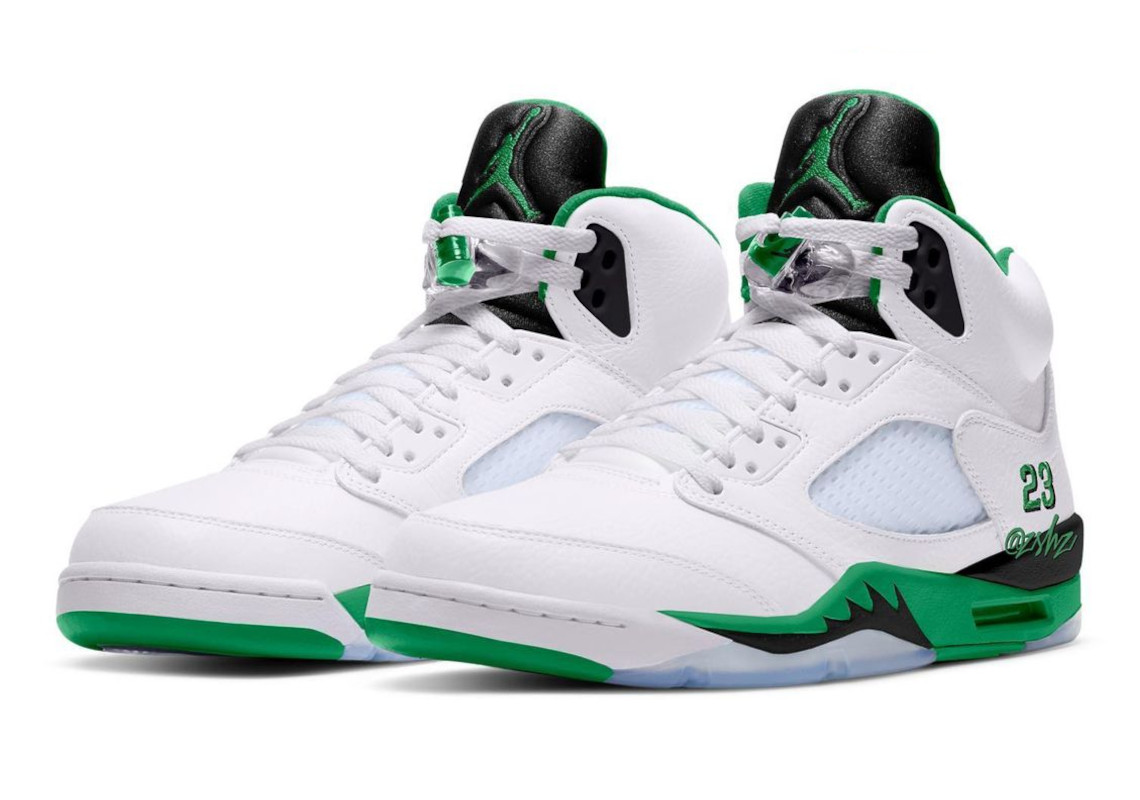 Air Jordan 5 Lucky Green: Mẫu giày Retro hấp dẫn cho mùa xuân 2024 - 2