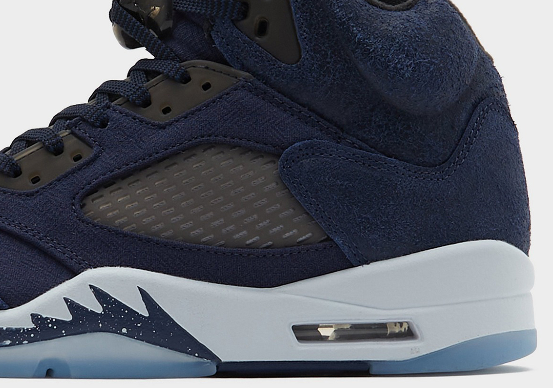 Air Jordan 5 'Midnight Navy': Phối Màu Độc Đáo Sắp Ra Mắt - 8