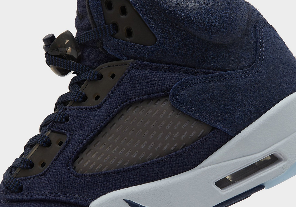 Air Jordan 5 'Midnight Navy': Phối Màu Độc Đáo Sắp Ra Mắt - 9