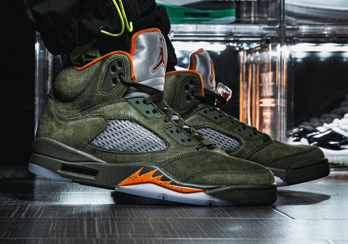 Air Jordan 5 Olive 2024: Phiên bản tái phát hành sắp tới! - 1