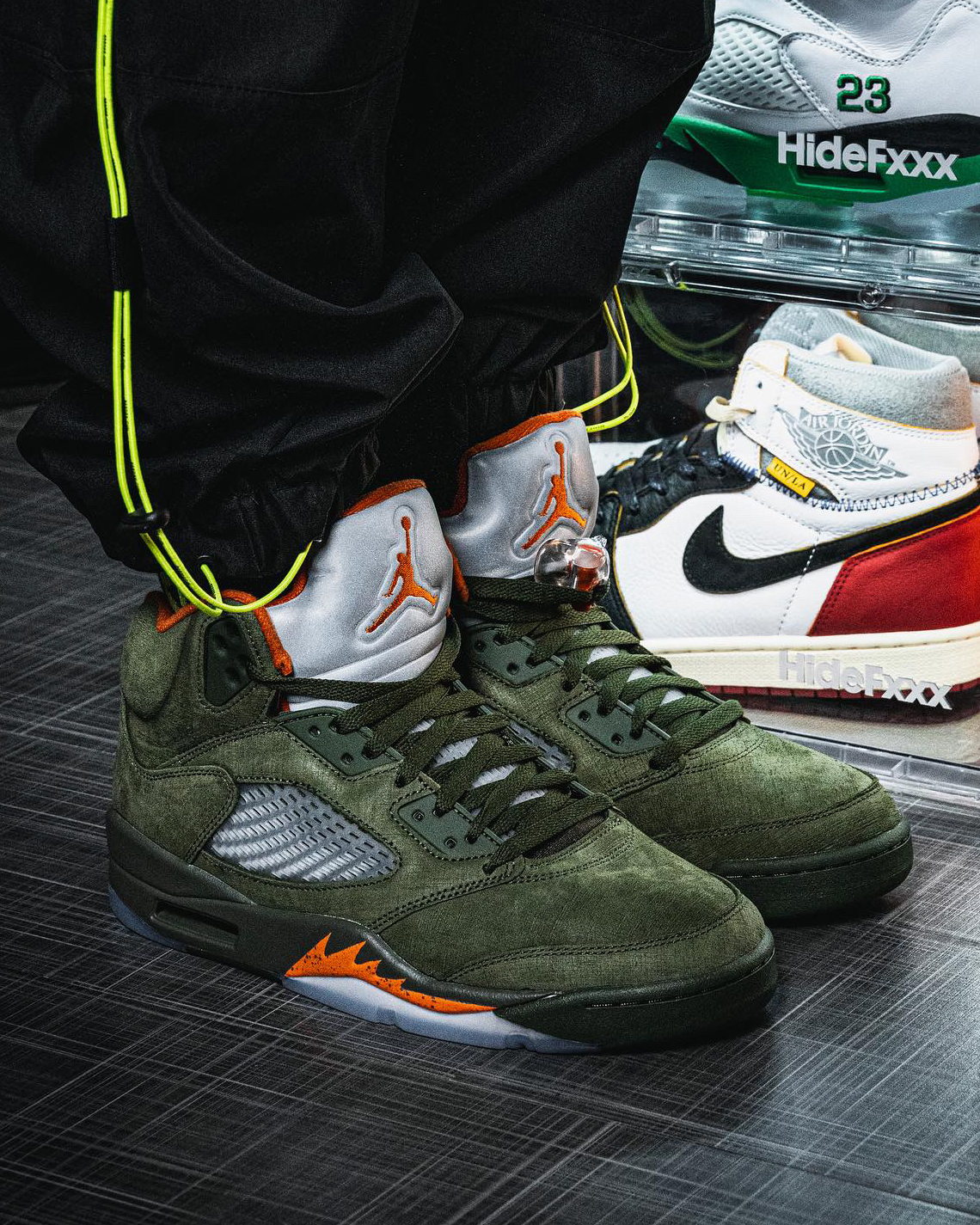 Air Jordan 5 Olive 2024: Phiên bản tái phát hành sắp tới! - 8