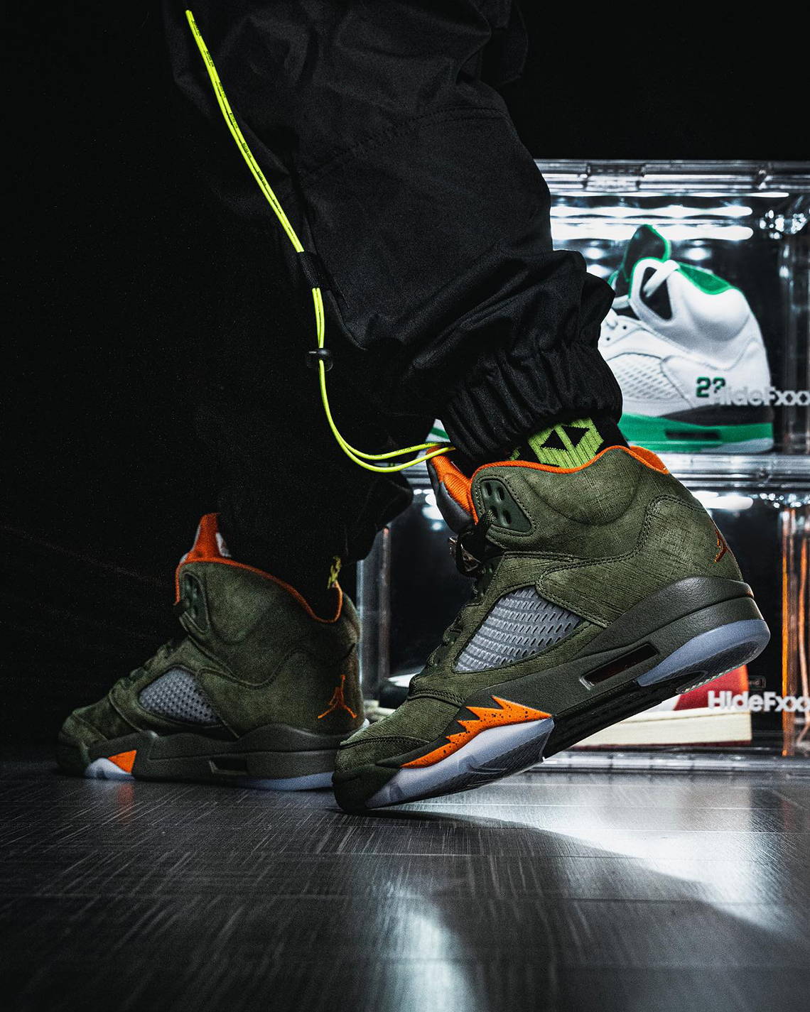 Air Jordan 5 Olive 2024: Phiên bản tái phát hành sắp tới! - 9