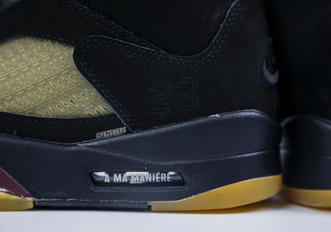 Air Jordan 5 phiên bản hợp tác A Ma Maniére sắp ra mắt - Thỏa mãn đam mê sneaker! - 10