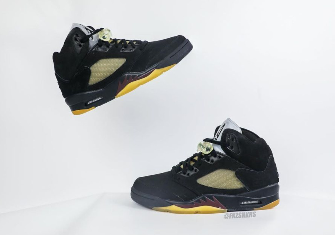 Air Jordan 5 phiên bản hợp tác A Ma Maniére sắp ra mắt - Thỏa mãn đam mê sneaker! - 18
