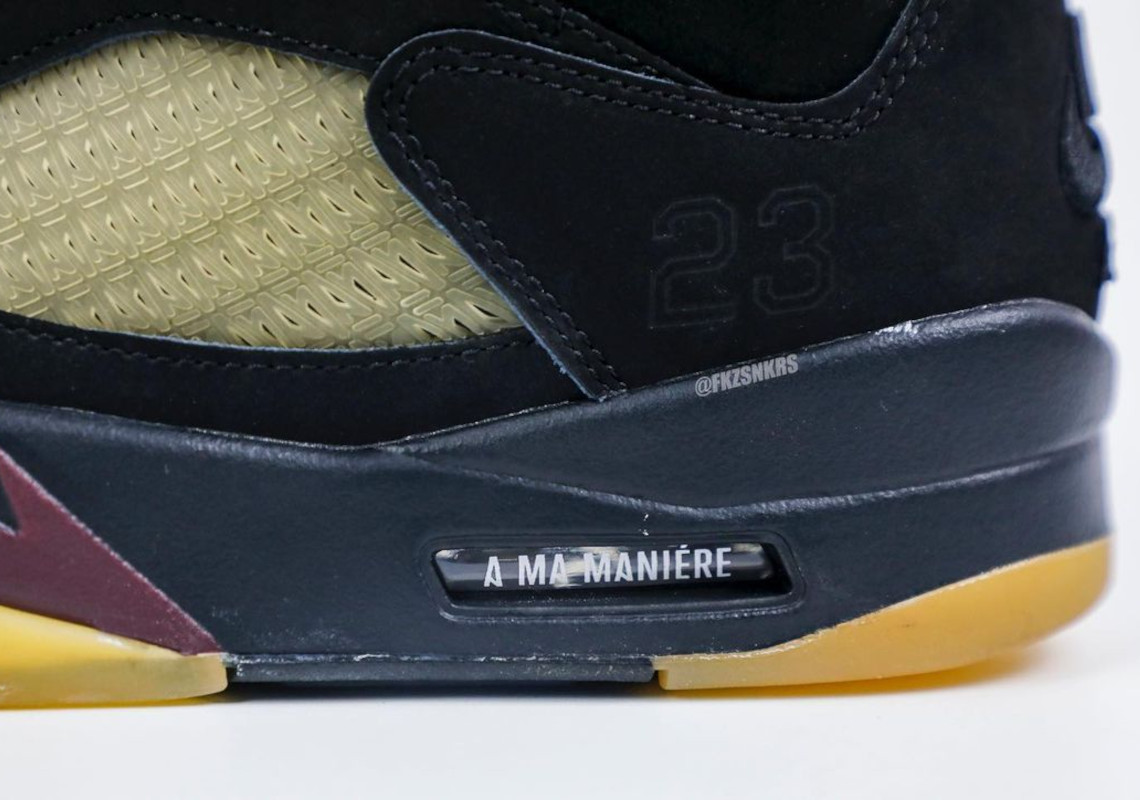 Air Jordan 5 phiên bản hợp tác A Ma Maniére sắp ra mắt - Thỏa mãn đam mê sneaker! - 21