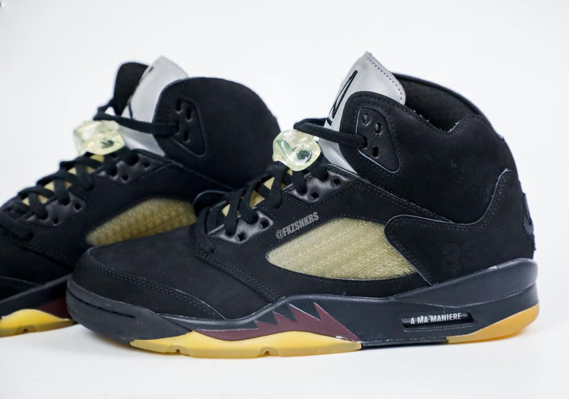 Air Jordan 5 phiên bản hợp tác A Ma Maniére sắp ra mắt - Thỏa mãn đam mê sneaker! - 5