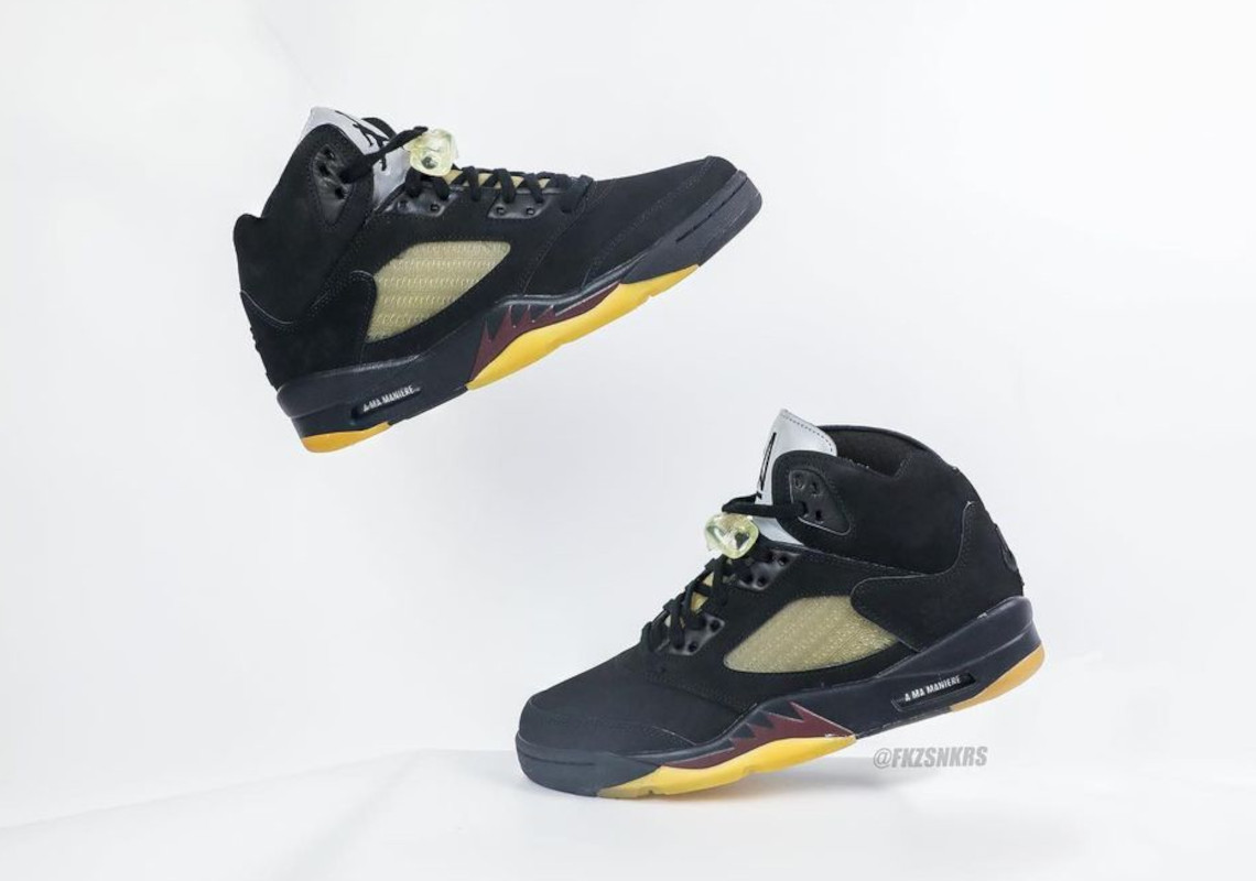 Air Jordan 5 phiên bản hợp tác A Ma Maniére sắp ra mắt - Thỏa mãn đam mê sneaker! - 7
