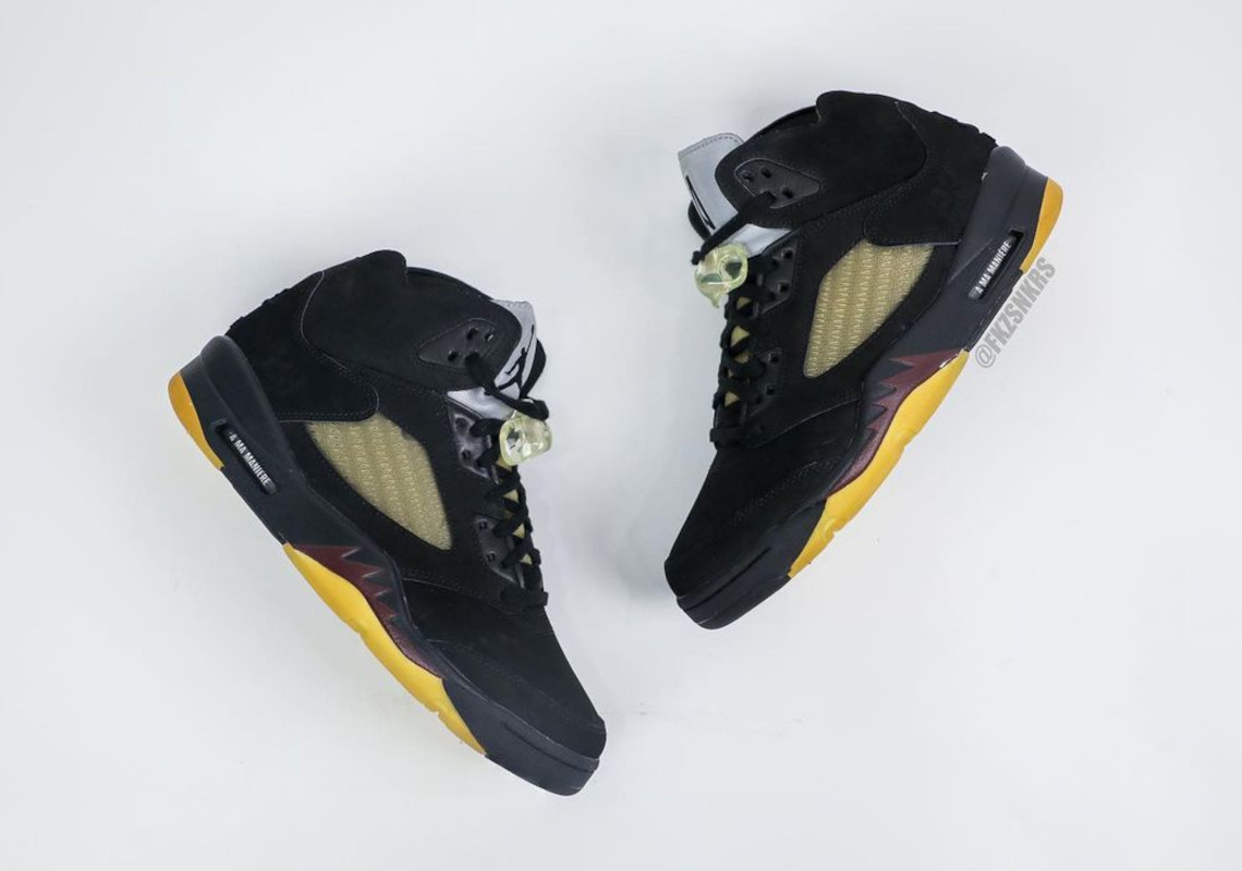 Air Jordan 5 phiên bản hợp tác A Ma Maniére sắp ra mắt - Thỏa mãn đam mê sneaker! - 9