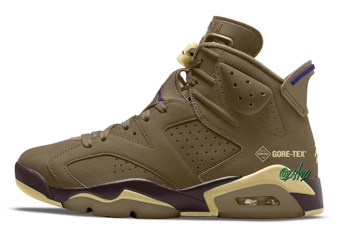 Air Jordan 6 Gore-Tex: Phiên Bản Chống Thời Tiết Đặc Biệt Cho Phụ Nữ - 1