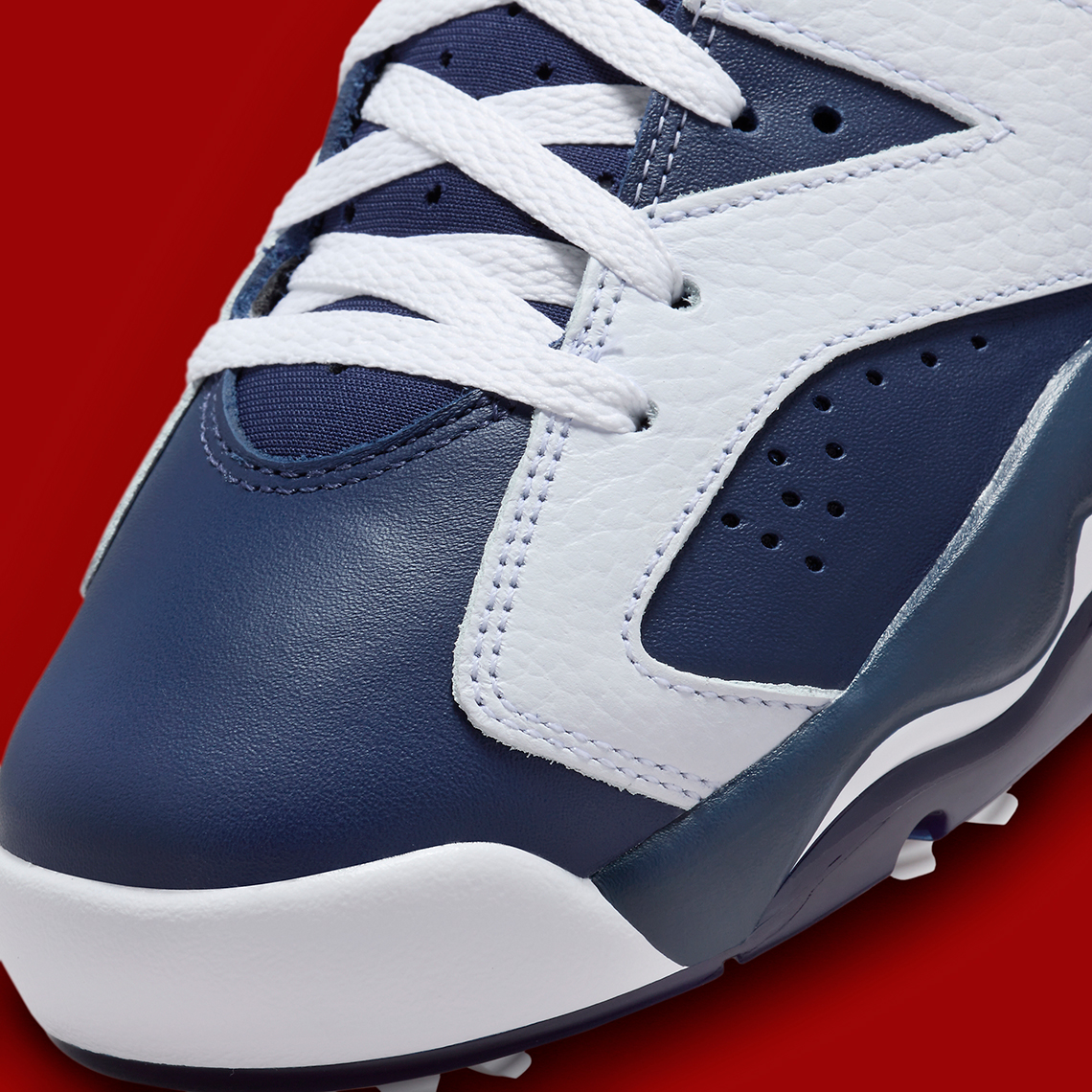 Air Jordan 6 Low Golf Olympic: Phiên Bản Đặc Biệt Cho Người Đam Mê Golf - 7