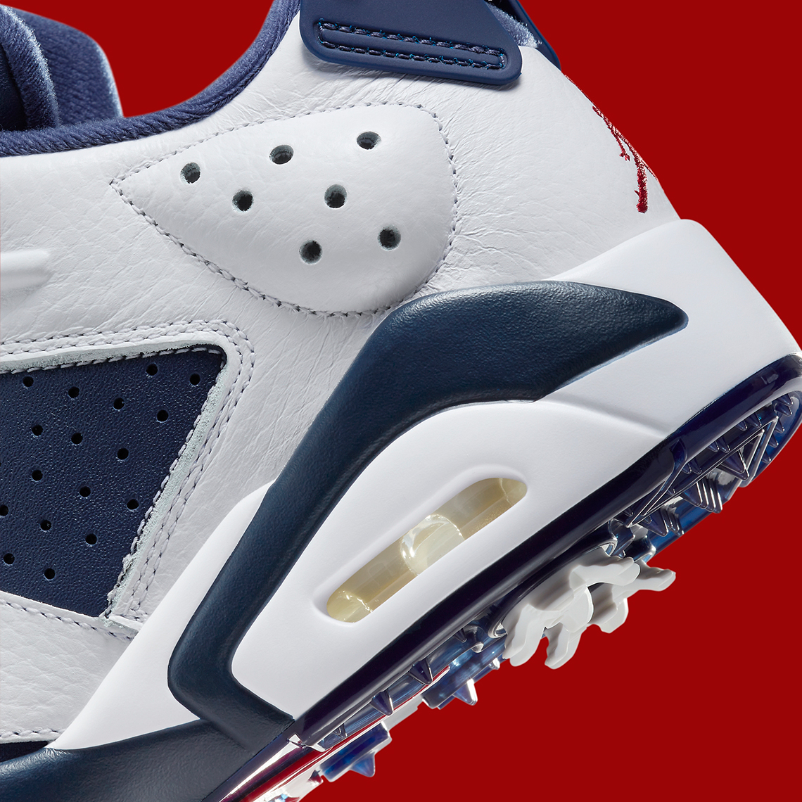 Air Jordan 6 Low Golf Olympic: Phiên Bản Đặc Biệt Cho Người Đam Mê Golf - 8