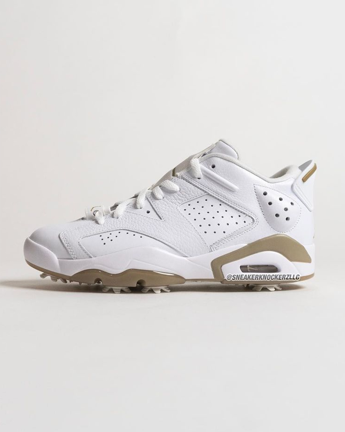 Air Jordan 6 Low 'White/Khaki' - Phiên bản mới cho golf từ Jordan Brand - 2