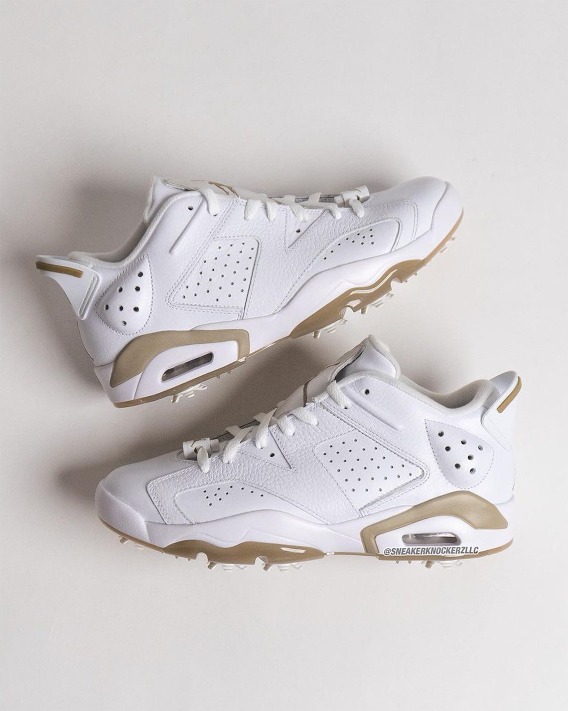 Air Jordan 6 Low 'White/Khaki' - Phiên bản mới cho golf từ Jordan Brand - 3