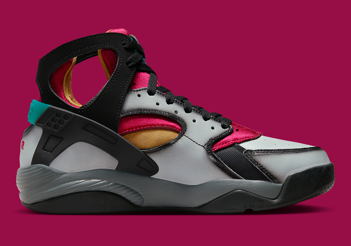 Air Jordan 7 'Bordeaux' Trở Lại Trên Phiên Bản Air Flight Huarache - 4