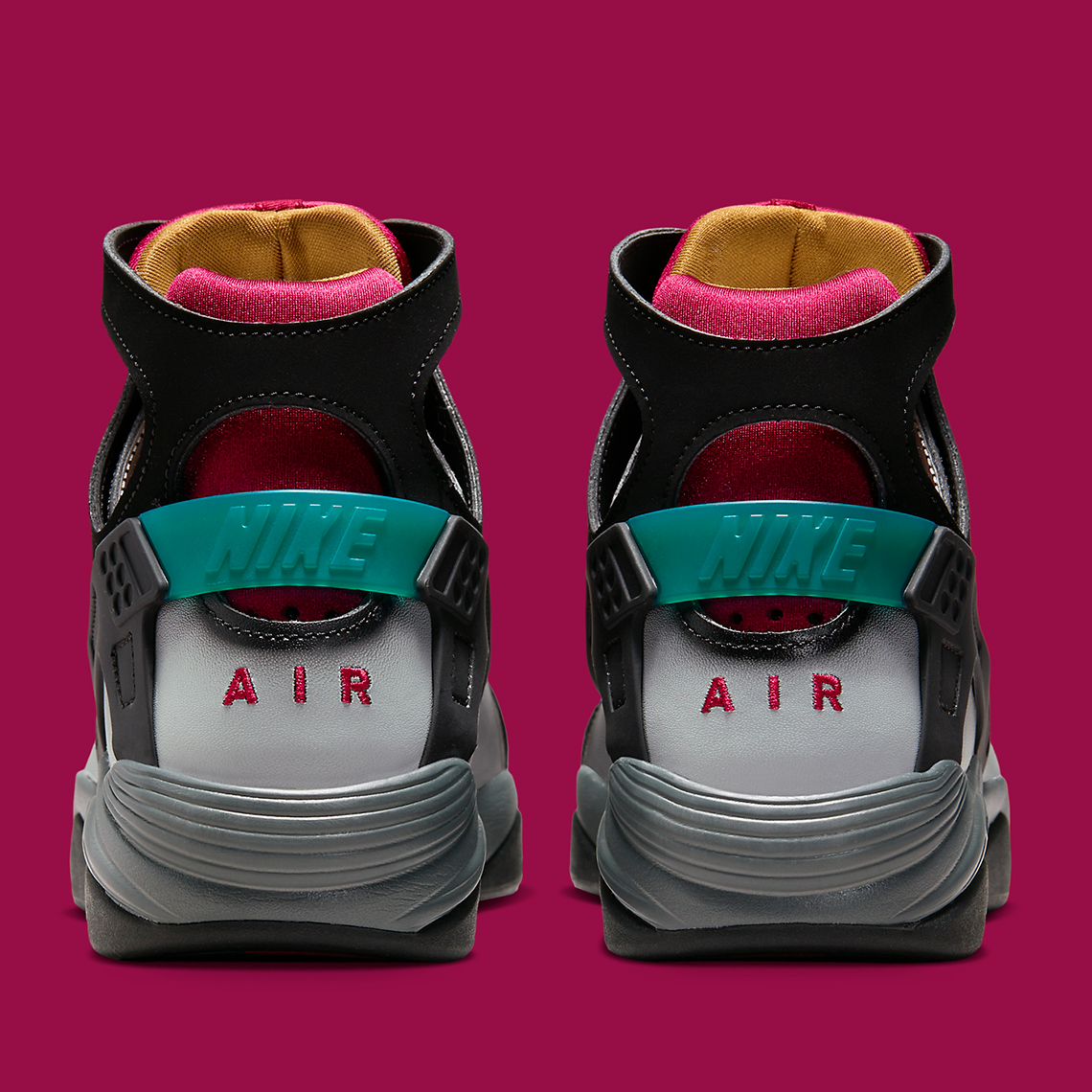 Air Jordan 7 'Bordeaux' Trở Lại Trên Phiên Bản Air Flight Huarache - 6