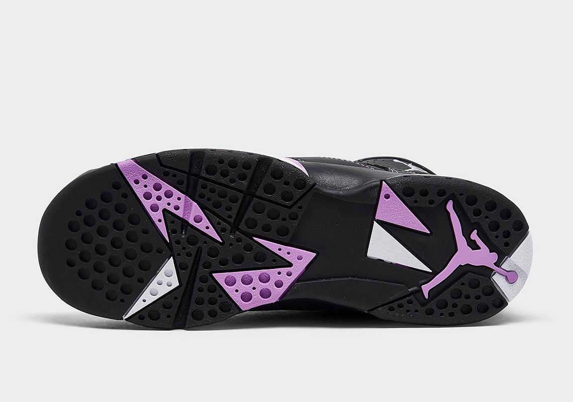 Air Jordan 7 có sự kết hợp của Rush Fuchsia và Barely Grape - 5