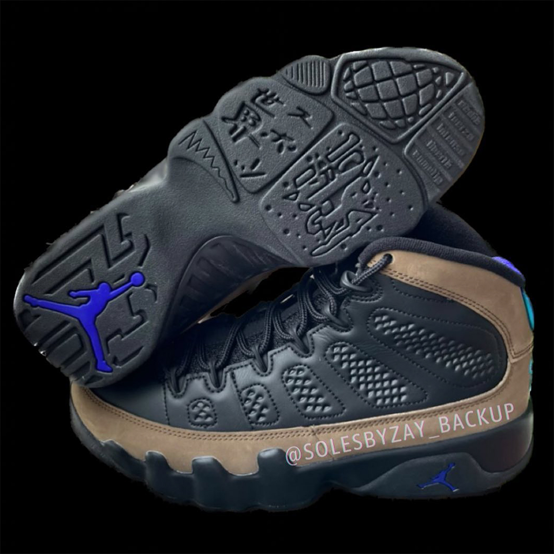 Air Jordan 9 Olive Light đánhh dấu kỷ niệm 30 năm - 2