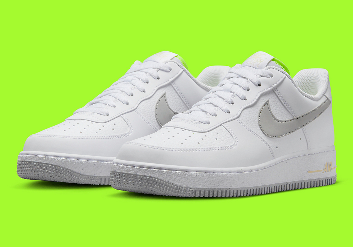 Air màu Volt làm nổi bật Nike Air Force 1 này - 1