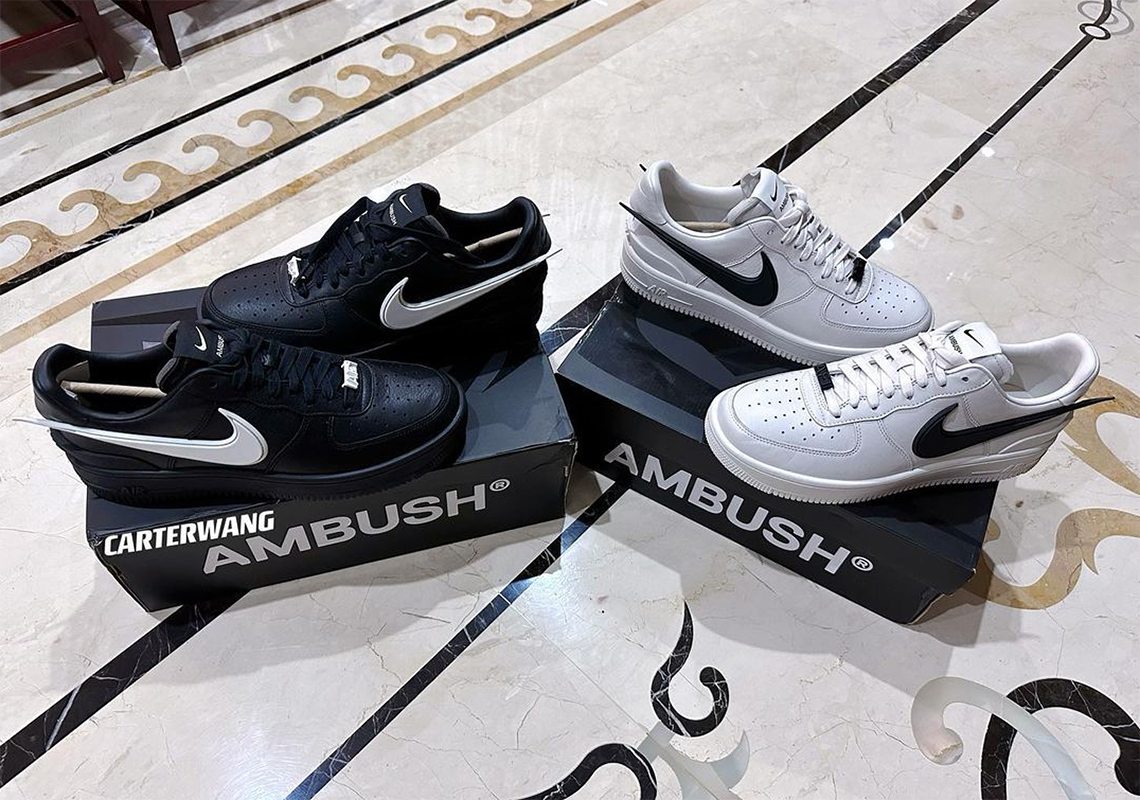 AMBUSH phục sinh lại Tailpipe Swoosh  trên Nike Air Force 1 - 1