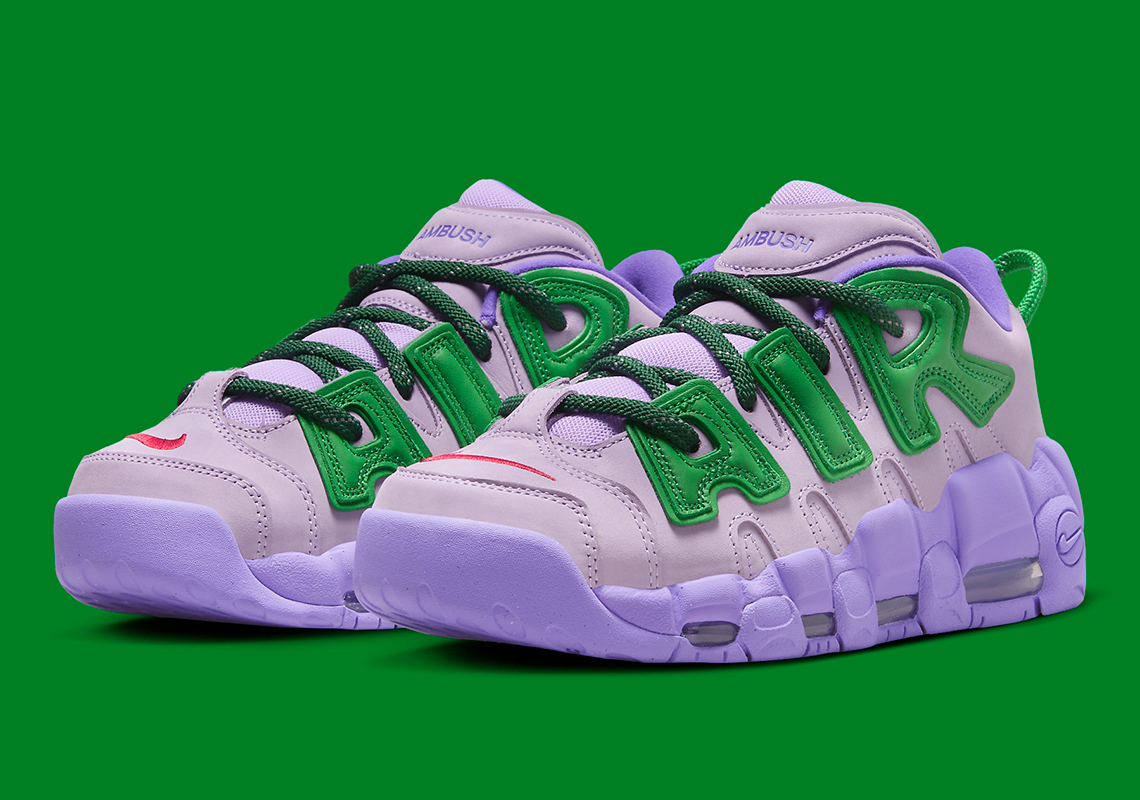 AMBUSH x Nike Air More Uptempo Low: Bản Màu Lilac Sắp Ra Mắt - 1