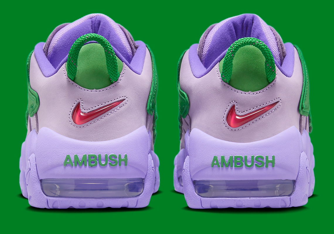 AMBUSH x Nike Air More Uptempo Low: Bản Màu Lilac Sắp Ra Mắt - 5