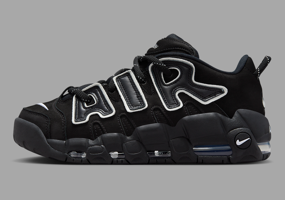 AMBUSH x Nike Air More Uptempo Low: Phiên Bản Đen/Trắng Iconic Sắp Ra Mắt - 1