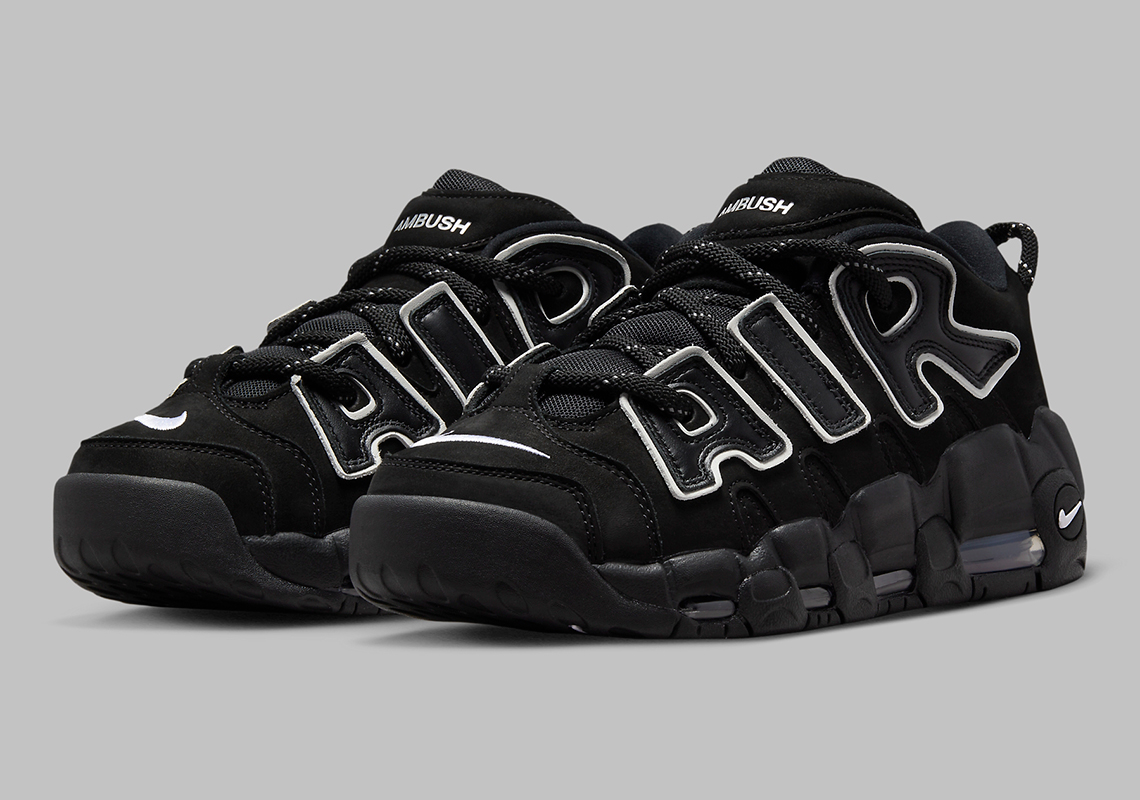 AMBUSH x Nike Air More Uptempo Low: Phiên Bản Đen/Trắng Iconic Sắp Ra Mắt - 2