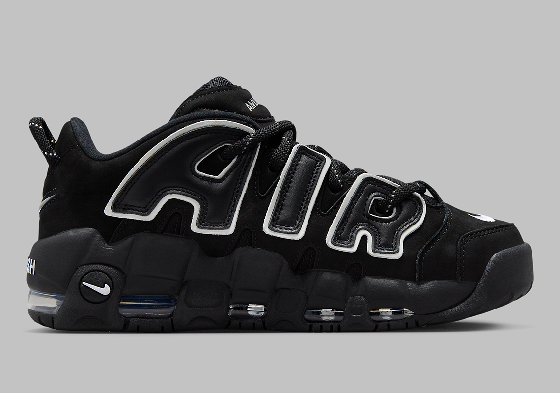 AMBUSH x Nike Air More Uptempo Low: Phiên Bản Đen/Trắng Iconic Sắp Ra Mắt - 3