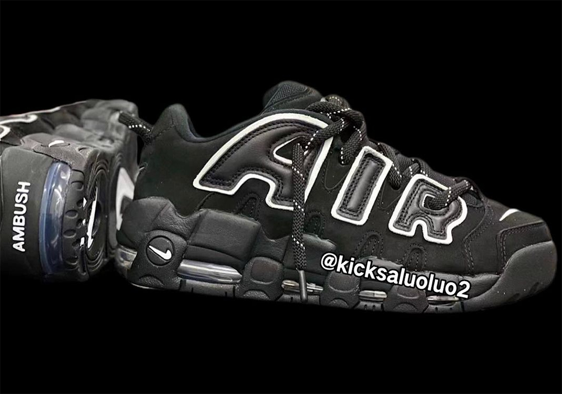 AMBUSH x Nike Air More Uptempo Low: Phiên bản mới thú vị từ hợp tác đầy bí ẩn - 1