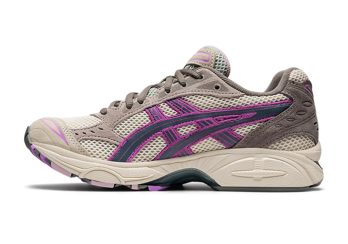 ASICS Gel-Kayano 14 Birch/Ironclad khám phá các điểm nhấn lilac cho các quý cô - 3