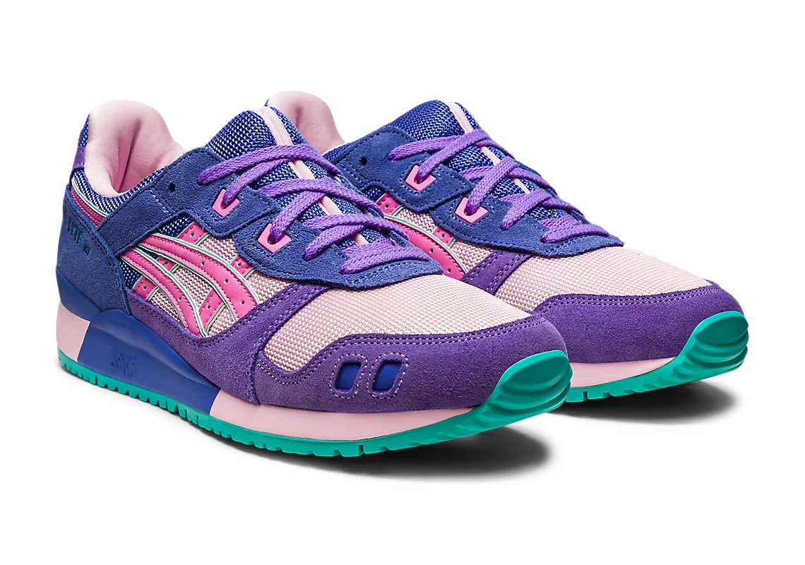 ASICS GEL-LYTE III được thiết kế lại với gam màu như kẹo bông gòn - 1