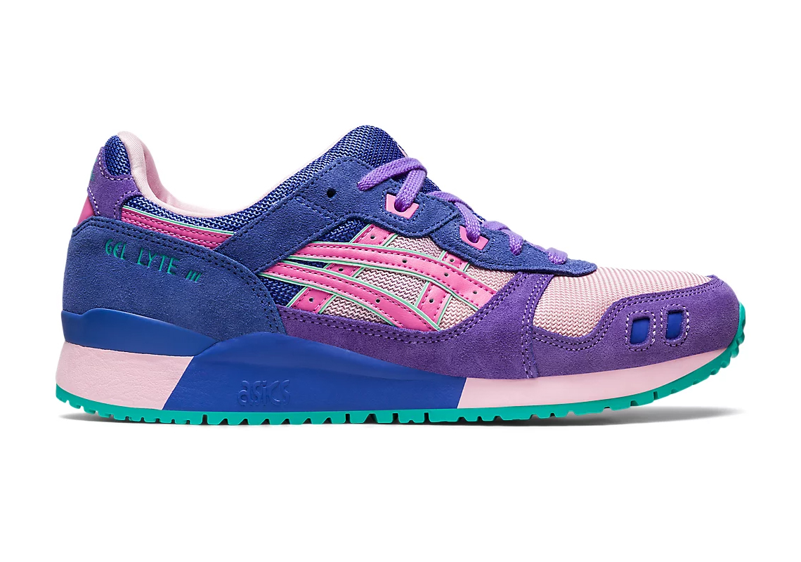 ASICS GEL-LYTE III được thiết kế lại với gam màu như kẹo bông gòn - 3