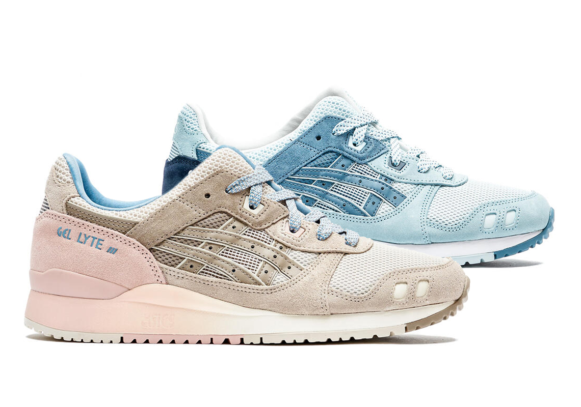 ASICS GEL-LYTE III: Hai gam màu mới cho mùa hè - Arctic Sky và Simply Taupe