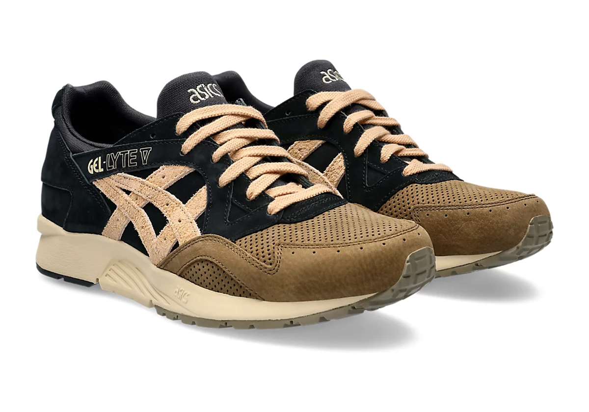 ASICS GEL-Lyte V Pepper/Black: Sự kết hợp hoàn hảo của màu nâu và đen - 1