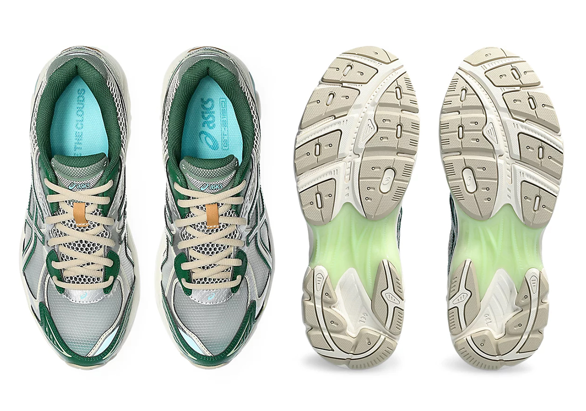 ASICS GT-2160 'Cream/Shamrock Green': Sự Kết Hợp Độc Đáo Từ Above the Clouds và ASICS - 7