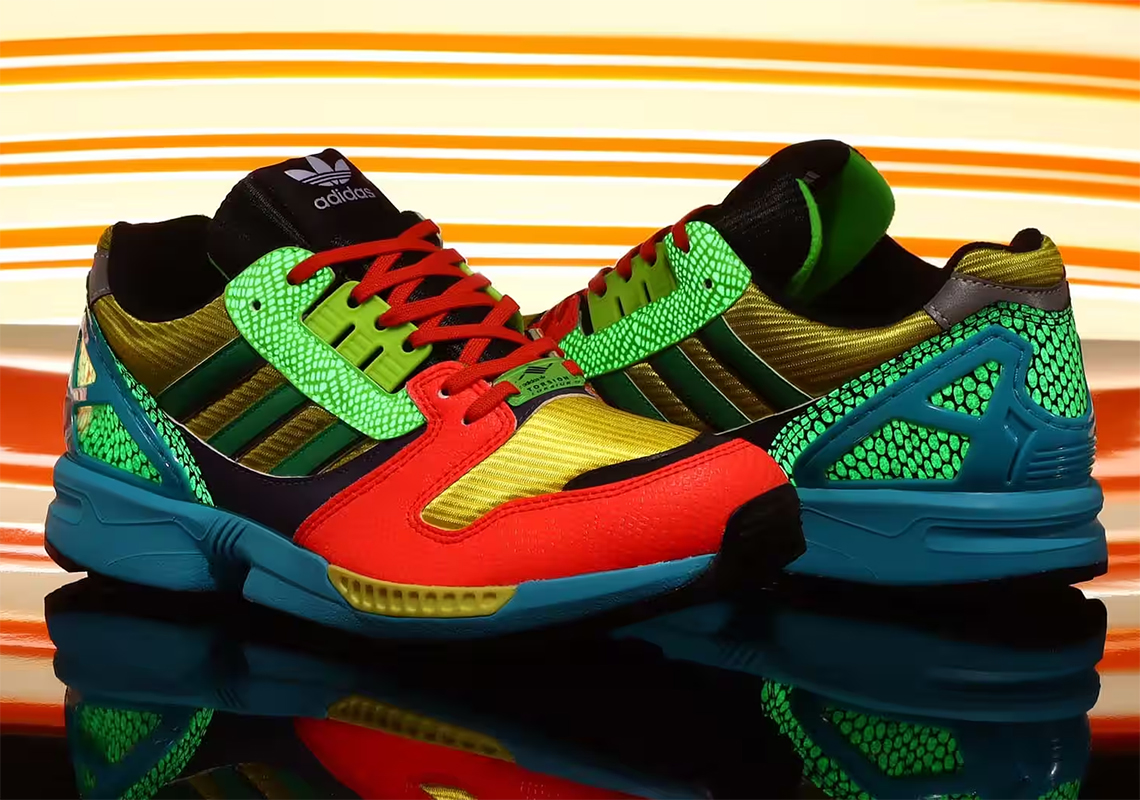 Atmos lấy cảm hứng từ G-SNK để ra mắt giày adidas ZX 8000 Mash Up - 1