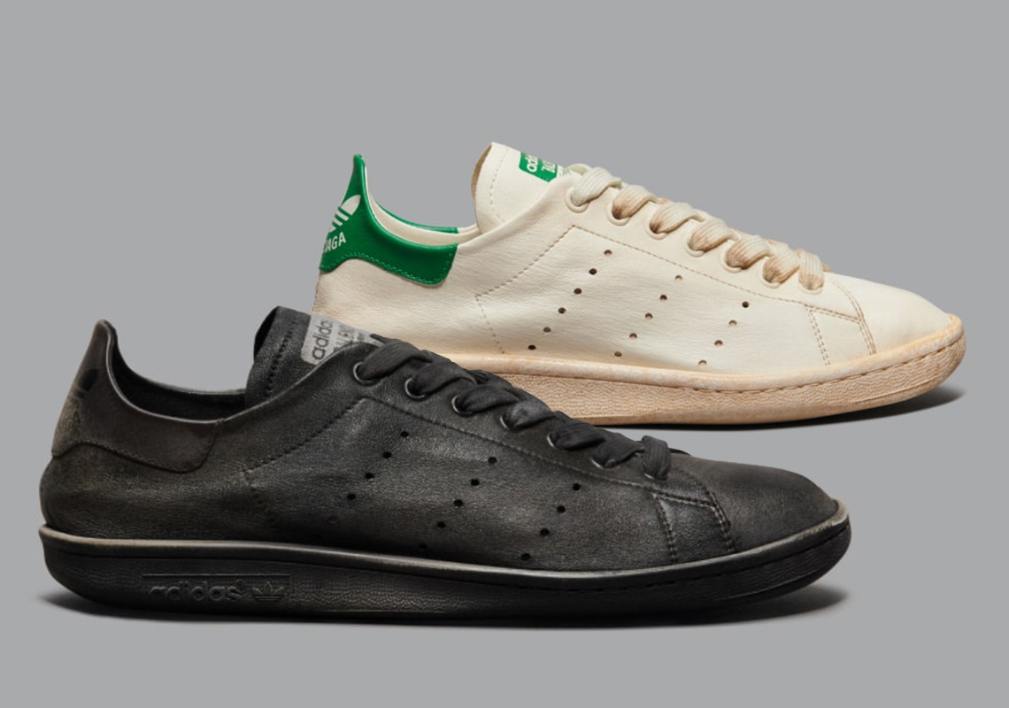 Balenciaga và Adidas hợp tác ra mắt mẫu giày Stan Smith sắp tới  - 1