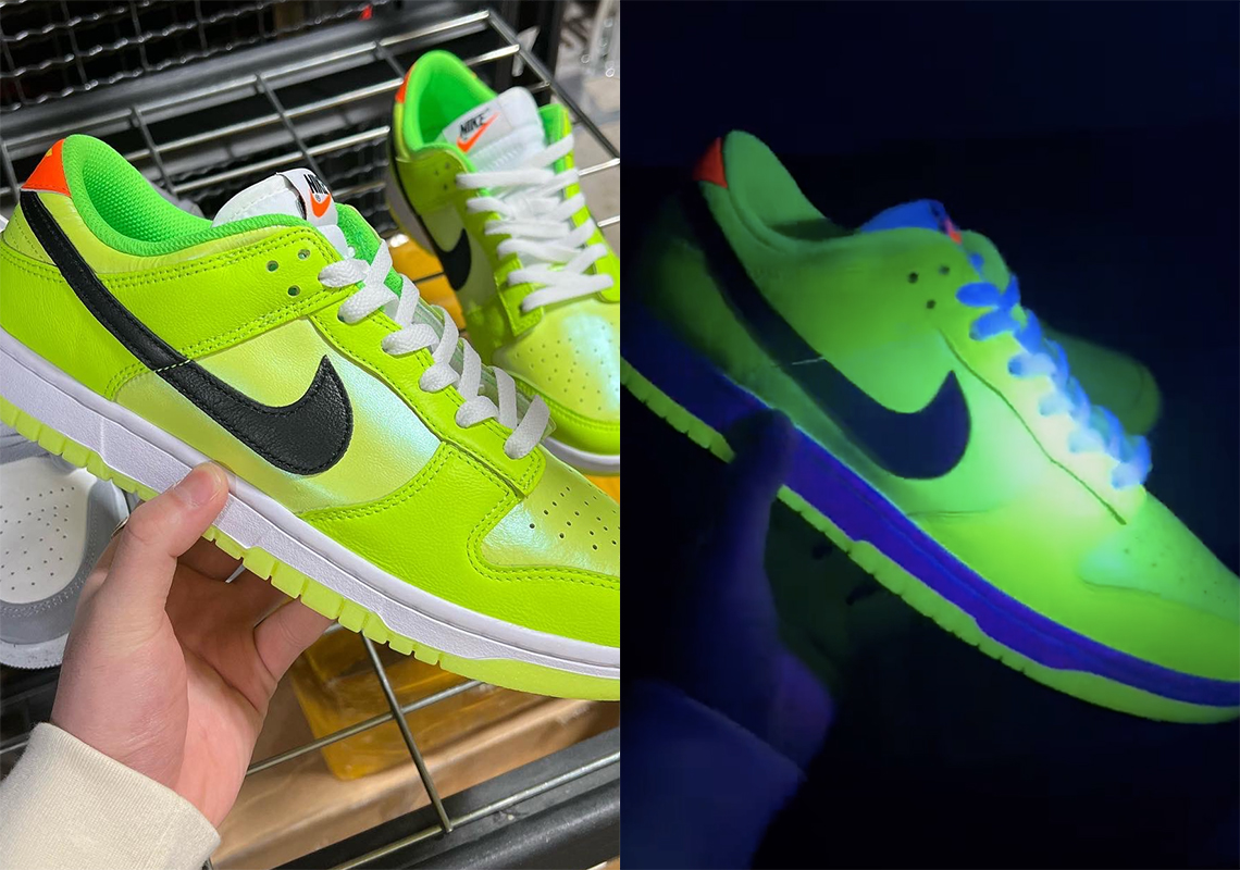 Bạn có sợ bóng tối? Đôi giày Nike Dunk Low phát quang này có thể hoàn hảo cho bạn - 1