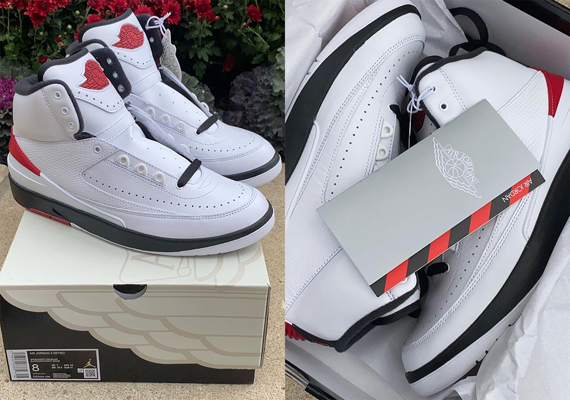 Bao bì Air Jordan 2 OG "Chicago" vẫn giống với bản gốc năm 1987