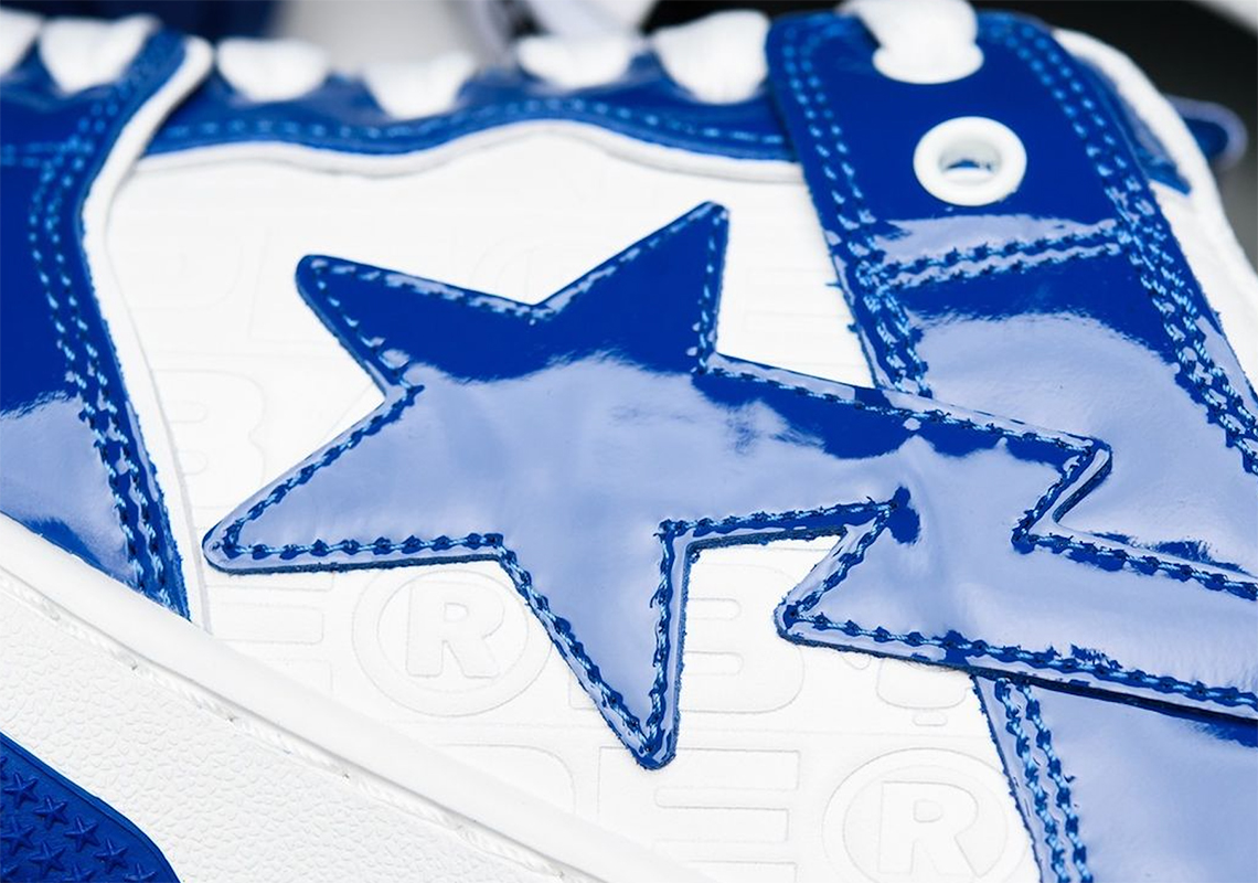 BAPE ra mắt hai phiên bản mới của giày SK8 STA với chất liệu da bóng - 6
