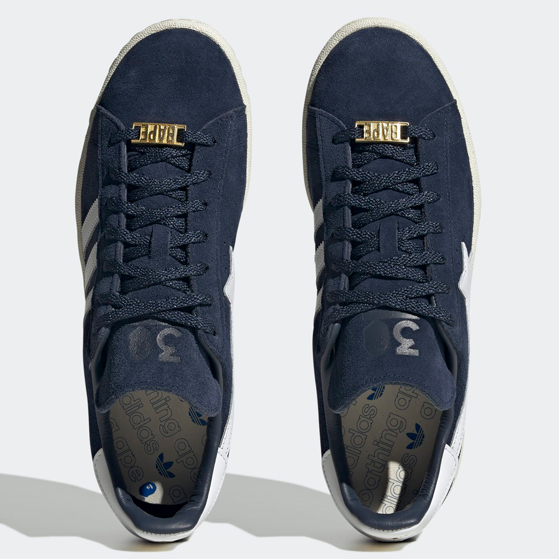 BAPE và adidas hợp tác giới thiệu giày Campus mới. - 8