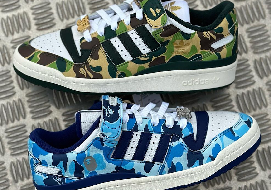 BAPE và adidas ra mắt mẫu giày Forum Low phiên bản giới hạn cho kỷ niệm 30 năm thành lập BAPE - 1