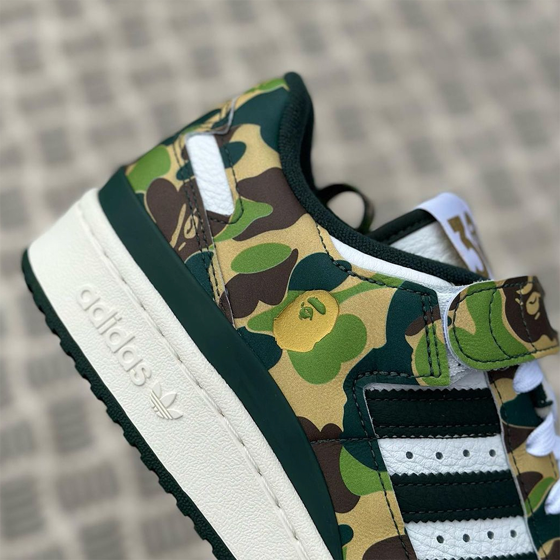 BAPE và adidas ra mắt mẫu giày Forum Low phiên bản giới hạn cho kỷ niệm 30 năm thành lập BAPE - 4