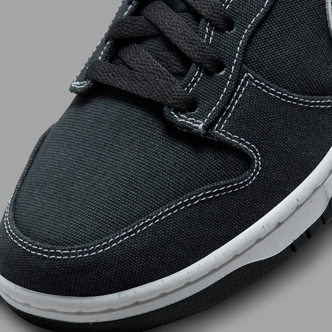 Black Canvas xây dựng Nike Dunk Mid tiếp theo - 8