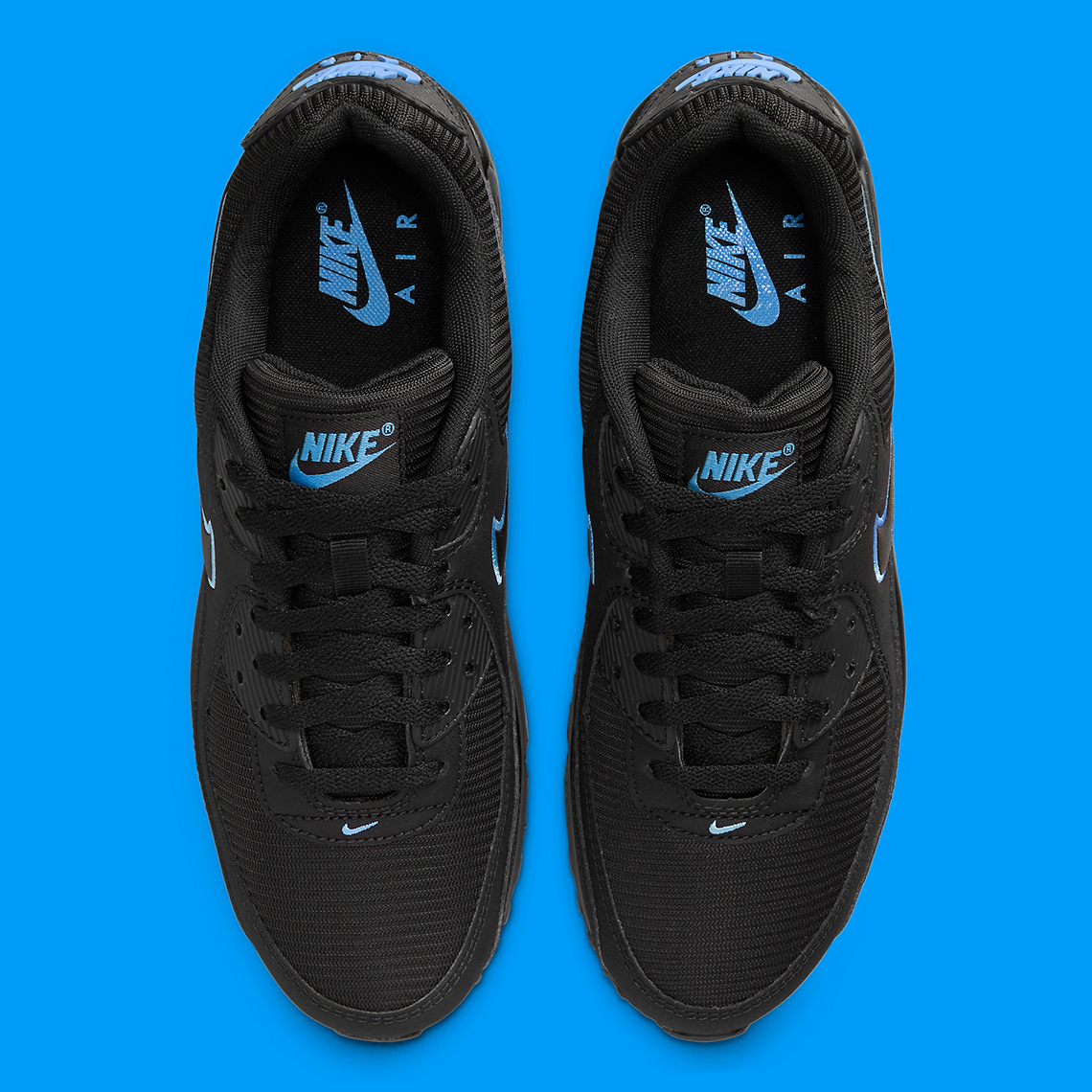 'Black/University Blue' tiếp quản Nike Air Max 90 mới nhất - 4